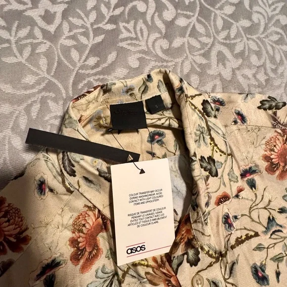 ASOS Floral Patterned Men's Shirt - Picture 3 of 3